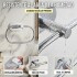 Set Accesorios De Baño Rollo Toalla Percha Juego 4 Piezas Adhesivo Acero Inoxidable Imback Color Plateado Set Accesorios De Baño Rollo Toalla Percha Juego 4 Piezas Adhesivo Acero Inoxidable Imback Color Plateado