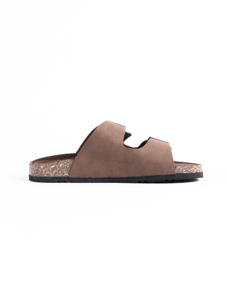 Sandalia C/Hebilla Canarias Camel