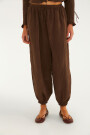 PANTALON BABUCHA Marron