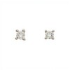 Caravanas Cuadrado-Plata 925-Piedra Zirconia-CA3100 conpiedra