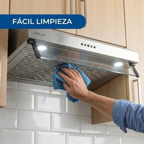 Extractor Purificador Nubia 60CM de Acero Inoxidable Pack De Extractor Purificador Nubia + Anafe A Gas Vulcano Duo 2 Acero Inoxidable