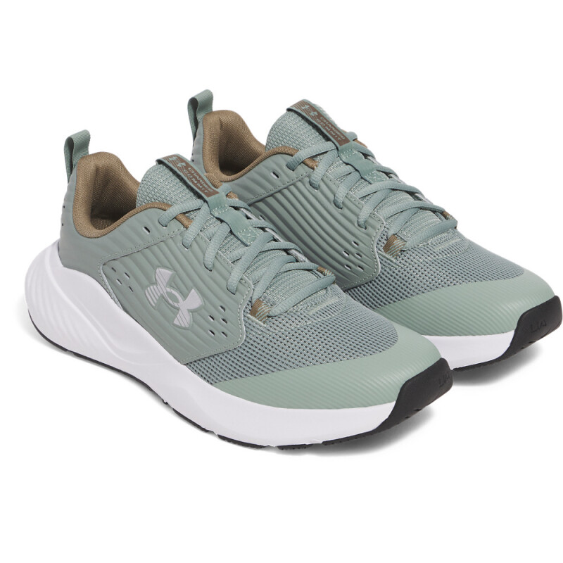 UA Charged Commit TR 4-BLU GRN-349
