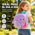 Mochila Infantil Térmica Marcus & Marcus Para Comida Violeta 1