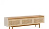 Rack de TV Dune Rattan 1.8 - Linea Manhattan Off White