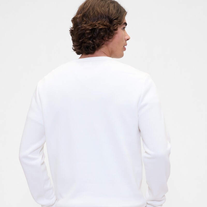 V-LW DB FLEECE NEW OFF WHITE