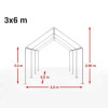 Carpa Estructural Gazebo 6x3M Eventos Carpa Estructural Gazebo 6x3M Eventos