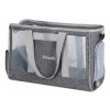Bolso Transportador De Mascotas Ventilado Y Seguro GRIS