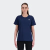 Remera New Balance Short Sleeve Azul