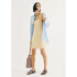 VESTIDO CURTO FEM AMARELO CLARO