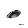 TIRADOR TIPO CONCHILLA NEGRO 64MM Tirador Tipo Conchilla Negro 64mm