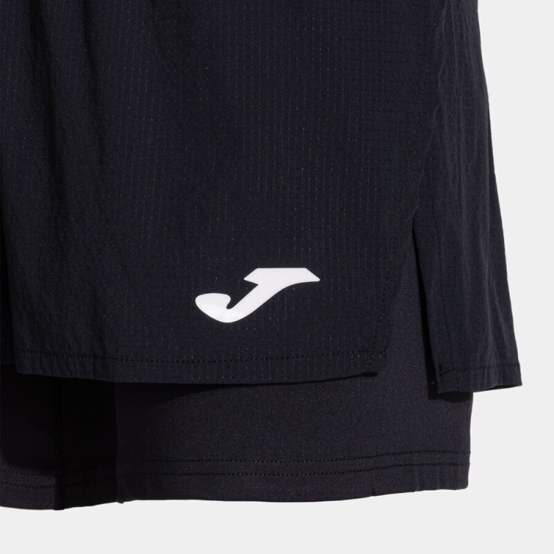 SHORT SMASH CELESTE NEGRO