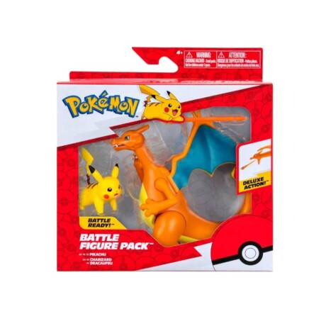 Pokémon Battle Figure Pack - Charizard & Pikachu Pokémon Battle Figure Pack - Charizard & Pikachu