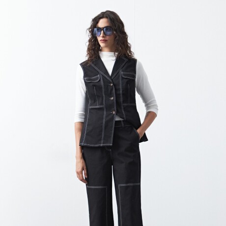 CHALECO BERTA Negro