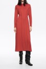 VESTIDO CUPRO Rojo