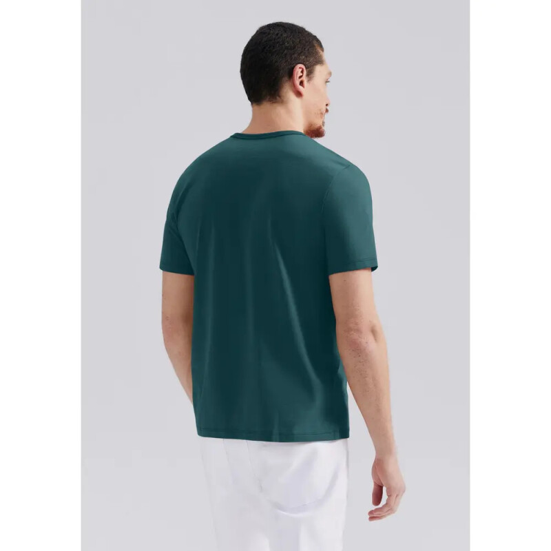 CAMISETA MM MASC VERDE ESCURO