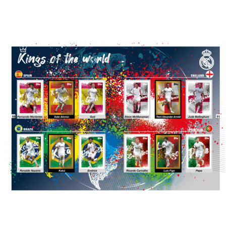Topps Official Sticker Album - Real Madrid FC 2025/26 Topps Official Sticker Album - Real Madrid FC 2025/26