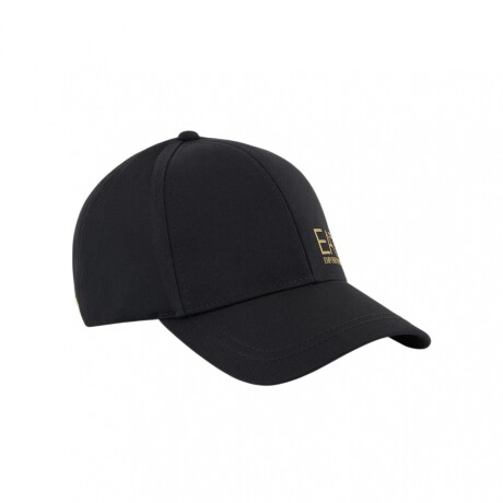 Armani Cap Train Core - Pure Black Black & Gold