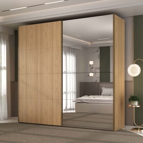 PLACARD 2 PUERTAS MDF MARRON TRENTINO