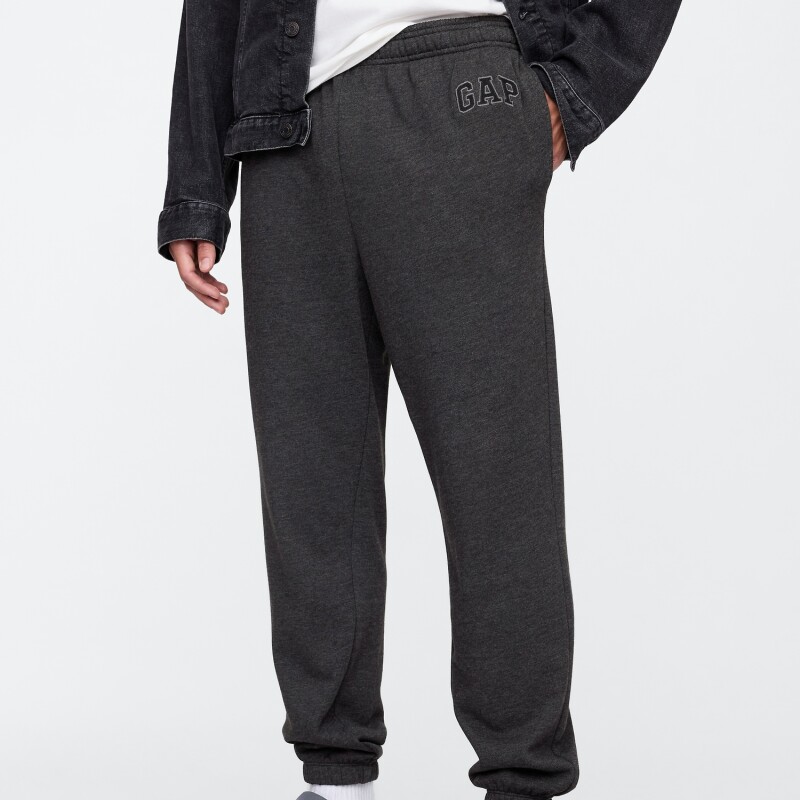 V-FRCH FT HERITAGE LOGO JOGGER B85 CHARCOAL HEATHER