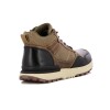 Country Calzado Bota Casual Hombre Acordonada - Kaki- Negro Kaki-negro