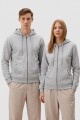Campera deportiva clásica con capucha - UNISEX Gris melange claro