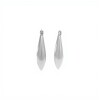 Caravanas Aro Oval - Plata 925 - CA4243 sinpiedra