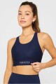 Top No-Bounce High Impact Sports Bra Mujer Deep Navy/Classic White