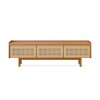 Rack de TV Dune Rattan 1.8 - Linea Manhattan Marrón