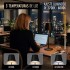 Lampara Escritorio Mesa Velador Led Recargable Inalambrica IMBACK Color Negro Lampara Escritorio Mesa Velador Led Recargable Inalambrica IMBACK Color Negro