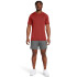 UA Vanish Woven 6in Shorts-RED GRY-027