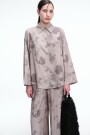 CAMISA OVER PRINT Gris