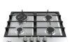 Anafe a Gas Inox - 4 hornallas - Modelo MG60SK005AH1B - Midea Anafe a Gas Inox - 4 hornallas - Modelo MG60SK005AH1B - Midea