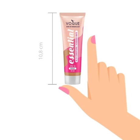Base Essential Vogue Líquida con FBS10 de 25ml - Bronce Base Essential Vogue Líquida con FBS10 de 25ml - Bronce