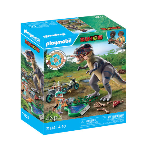 Exploradora de Dinosaurio Tiranosaurio Rex Playmobil 46 Piezas U