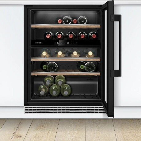 KUW21AHG0 44-BOTELLAS NEGRO ENFRIADORA DE VINO BOSCH