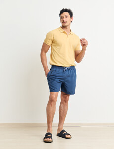 450625 SHORT HARRINGTON LABEL Azul Oscuro