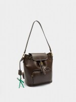 Mochila Con Alça Bandolera marron