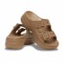 Sandalias Crocs Saturday Platform Sandal W Mujer Sepia