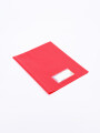 FORRO CUADERNO PVC ROJO