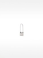 Pendiente Individual De Broche - Acero Inoxidable plateado