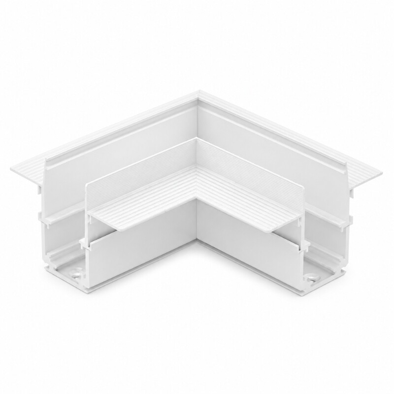 Adaptador Esquinero Horizontal para Riel Magnético G2 para Adosar Adaptador Esquinero Horizontal para Riel Magnético G2 de Adosar