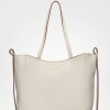 Shopper Cadiz en cuero graneado Natural