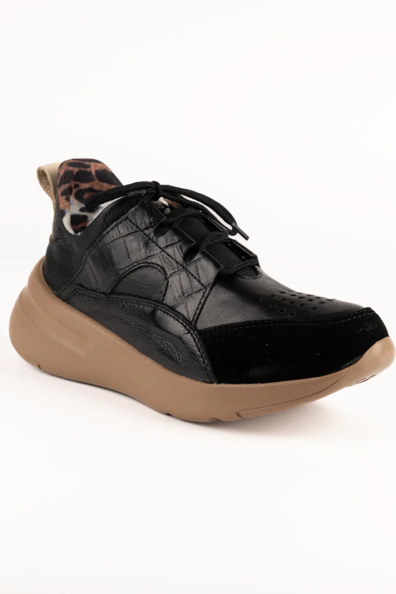 DEPORTIVO IVY Negro corderito
