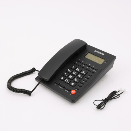 TELEFONO FIJO KX-T2017 CON PANTALLA Y ALTAVOZ TELEFONO FIJO KX-T2017 CON PANTALLA Y ALTAVOZ