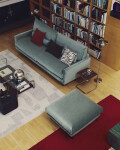 Alfombra Norela de mezcla lana jacquard gris 300 x 200 cm Alfombra Norela de mezcla lana jacquard gris 300 x 200 cm