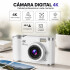 Cámara Digital Compacta 4k 48 Mp Con Pantalla Abatible Lk-007 CAMARA DIGITAL 4K RECARGABLE LK-007