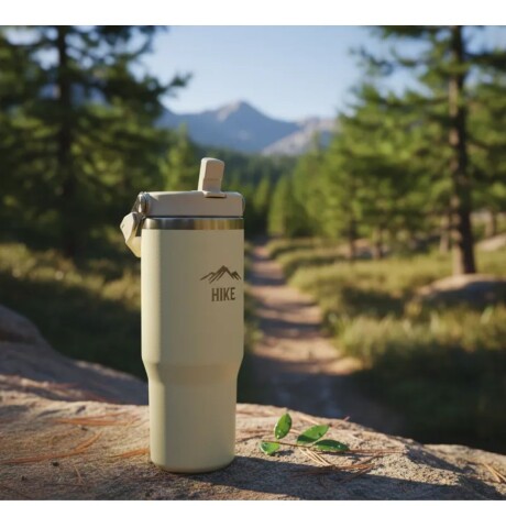 Termo HIKE Grip Max 890 ML Color Crema