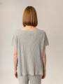 REMERA CORAL GRIS CLARO