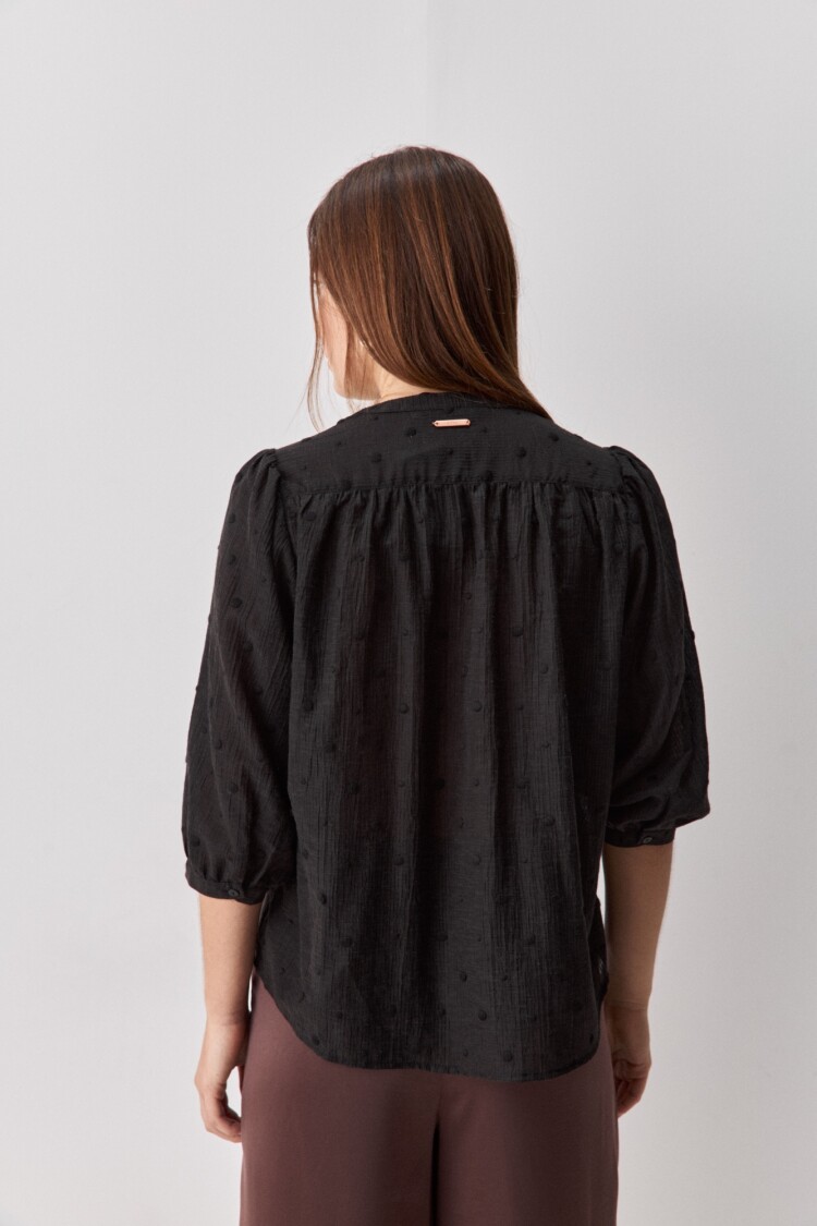 CAMISA SOLAR Negro