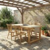 Mesa de comedor Nilo Madera maciza 120 cm Mesa de comedor Nilo Madera maciza 120 cm